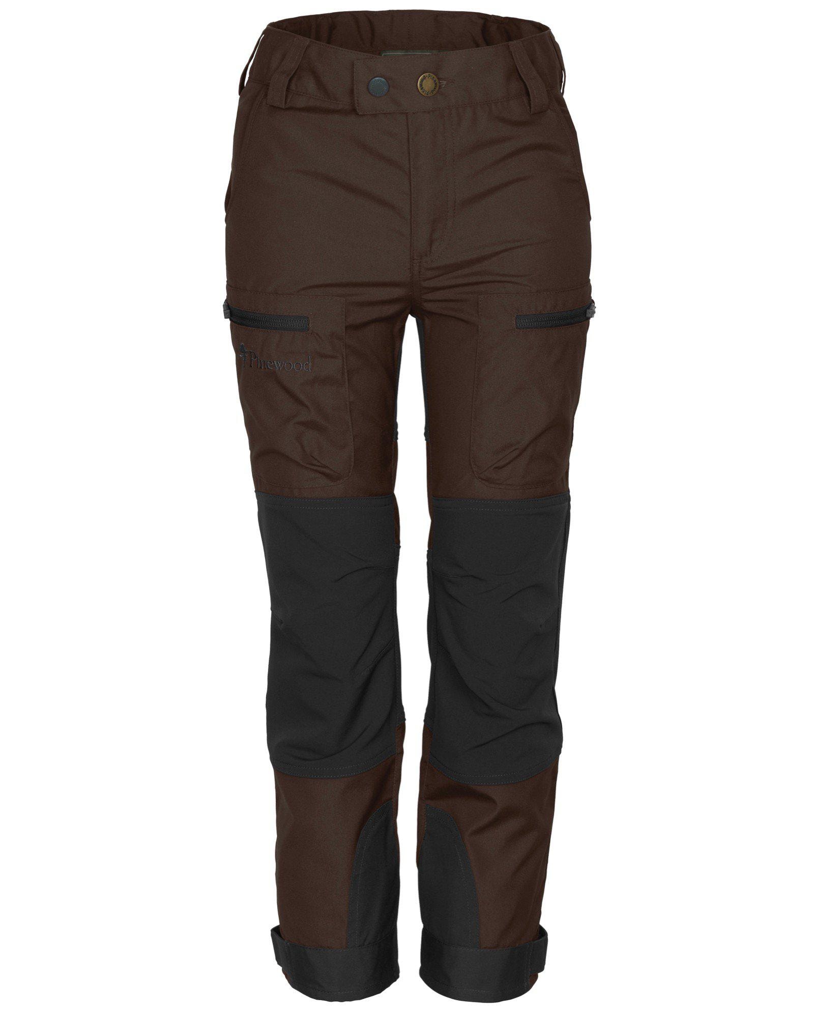 Pinewood Caribou Tc Byxor Barn Dark Brown/Black