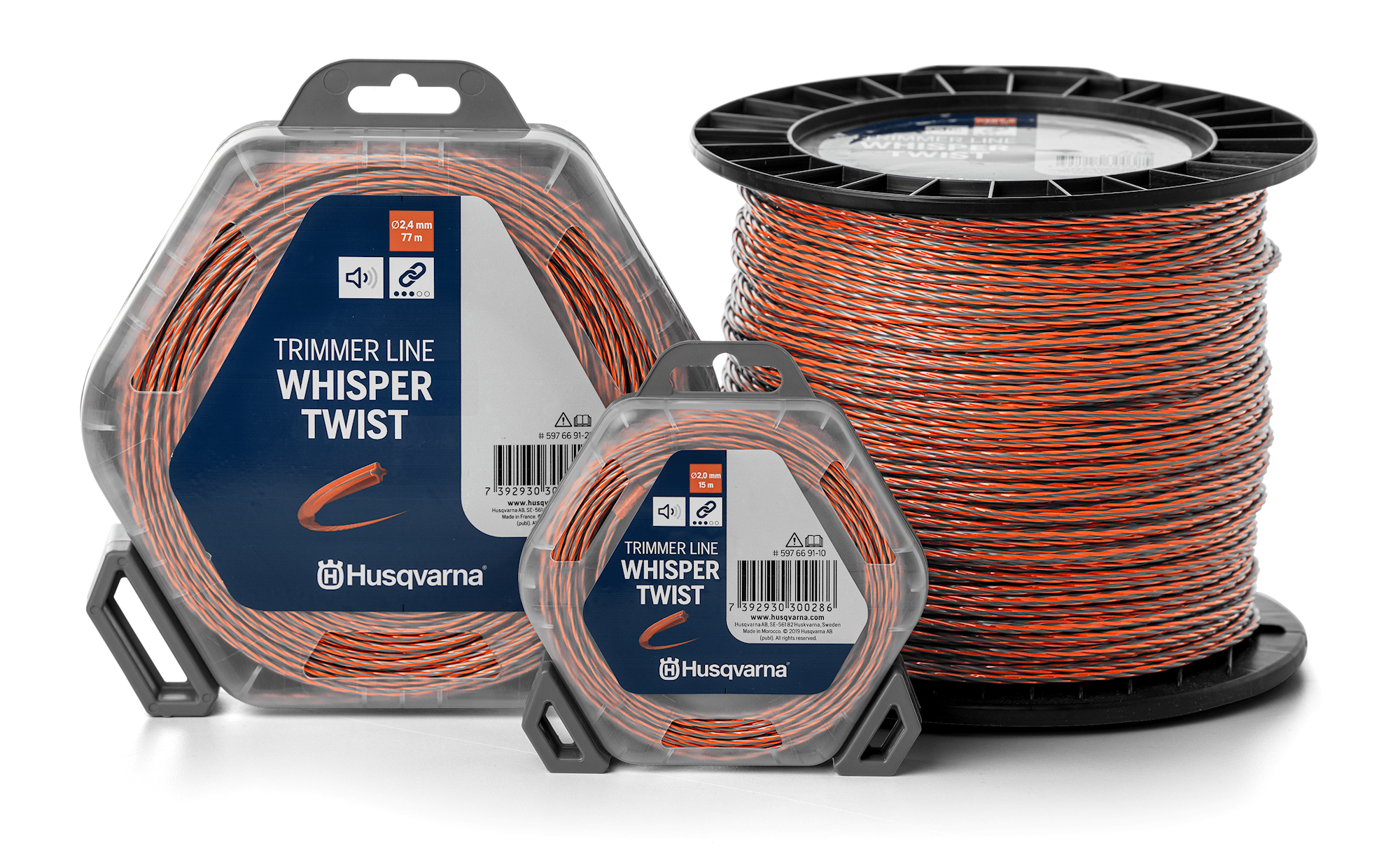 Husqvarna Whisper Twist 2,7 mm 210 m Trimmerlina