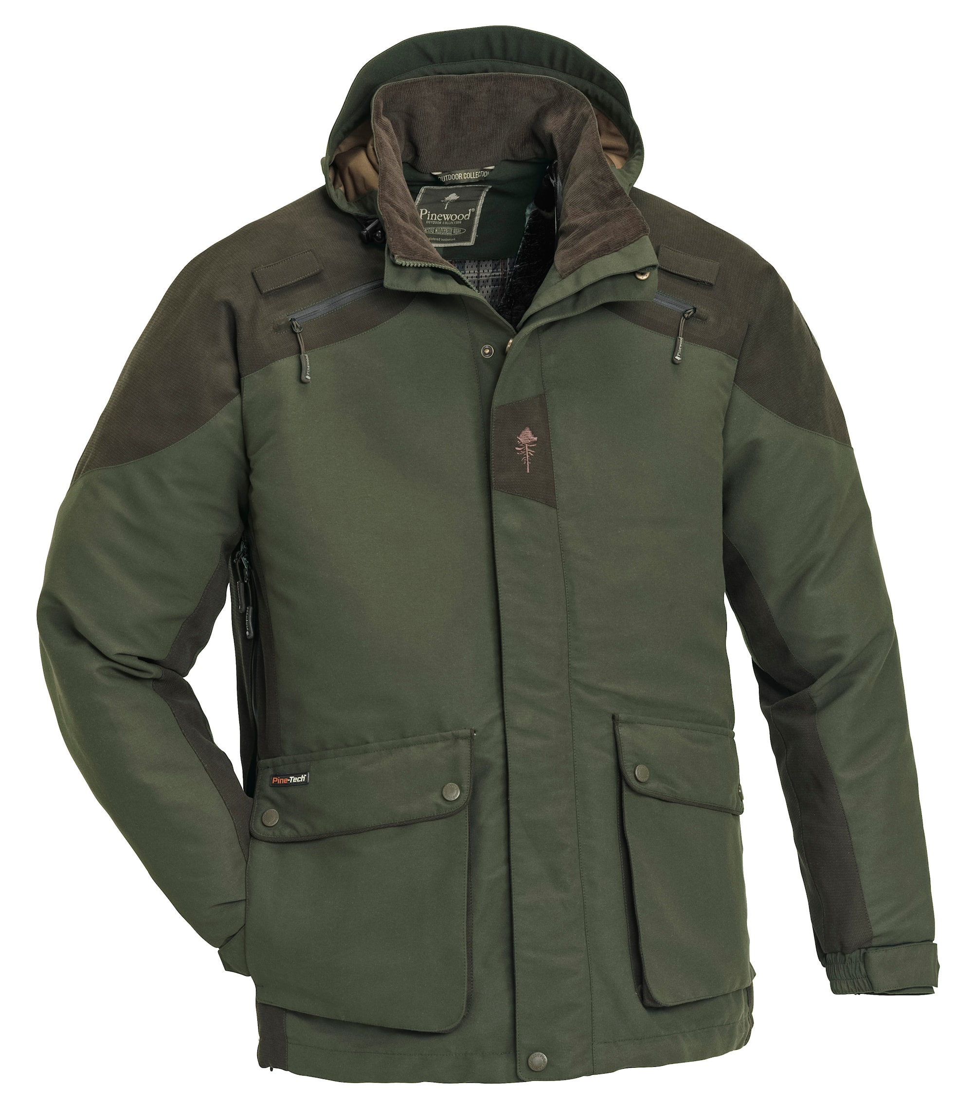 REA/Black Friday Pinewood Red deer jacka Mossgreen/ Suede Brown S