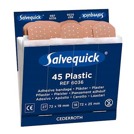 Gelia Muovilaastari täyttöpakkaus 6036 Salvequick