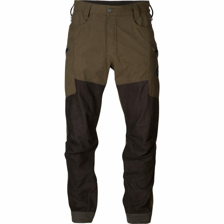 Härkila Driven Hunt HWS leather byxor Willow green/Shadow brown 48