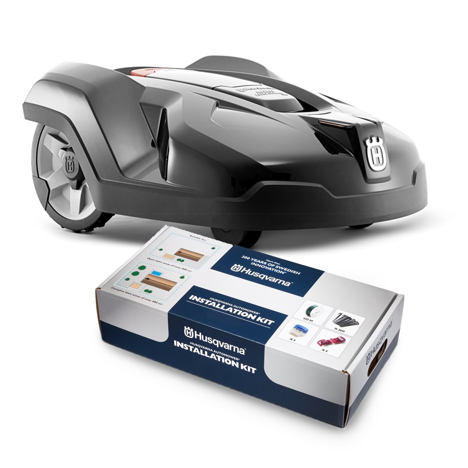 Husqvarna Automower 420 Startpaket Husqvarna robotgräsklippare