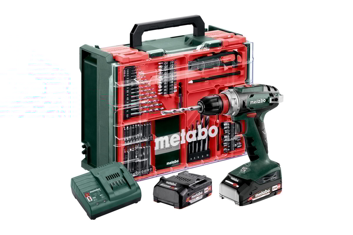 Metabo Skruvdragare BS 18 Quick Set
