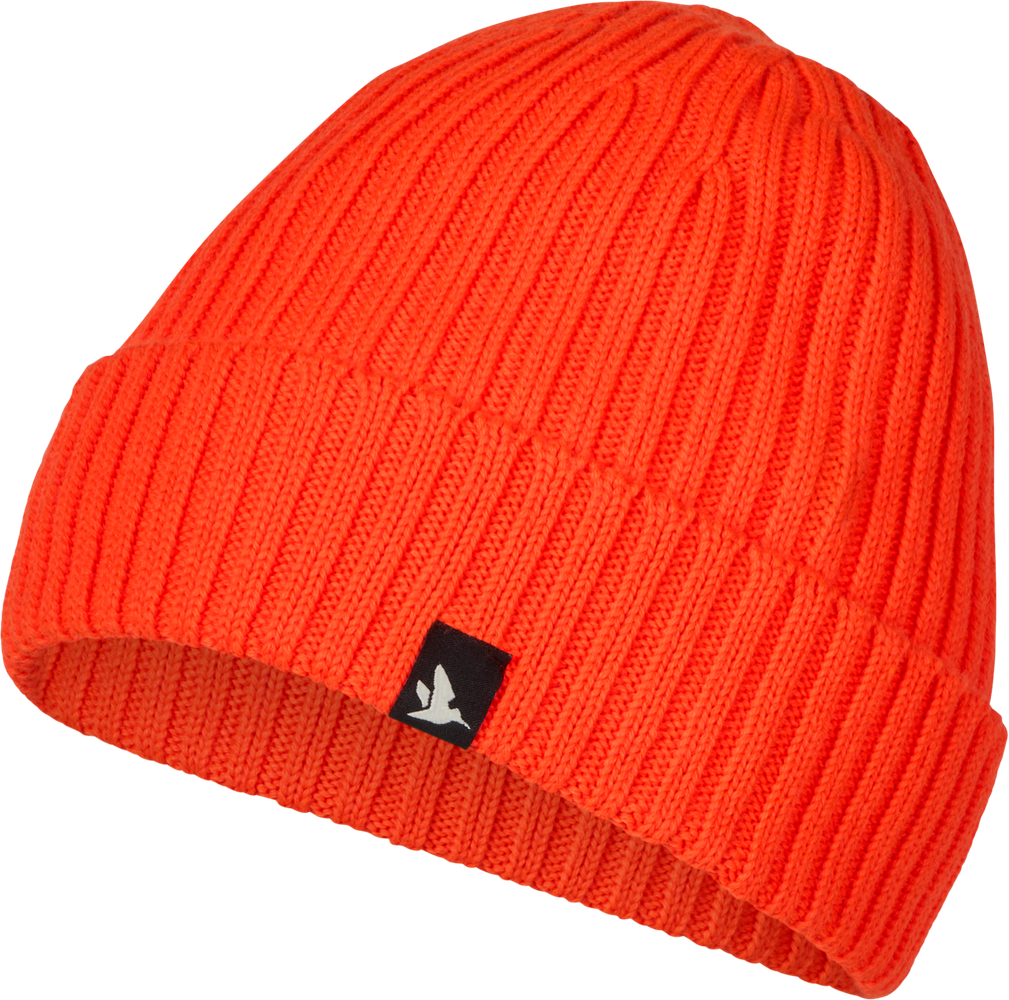 Seeland Norite Beanie Herr Orange blaze