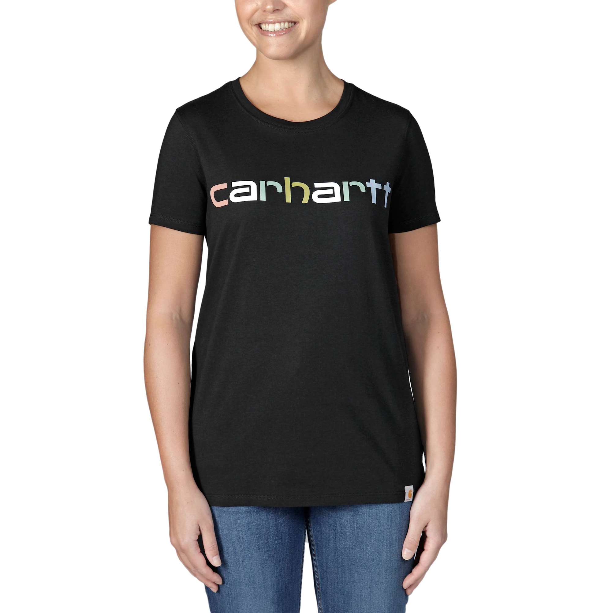 Carhartt Graphic T-Shirt Ladies Black