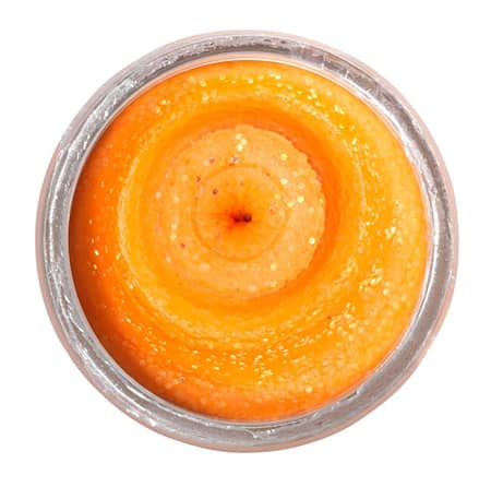 Berkley Powerbait extra scent glitter Fl orange
