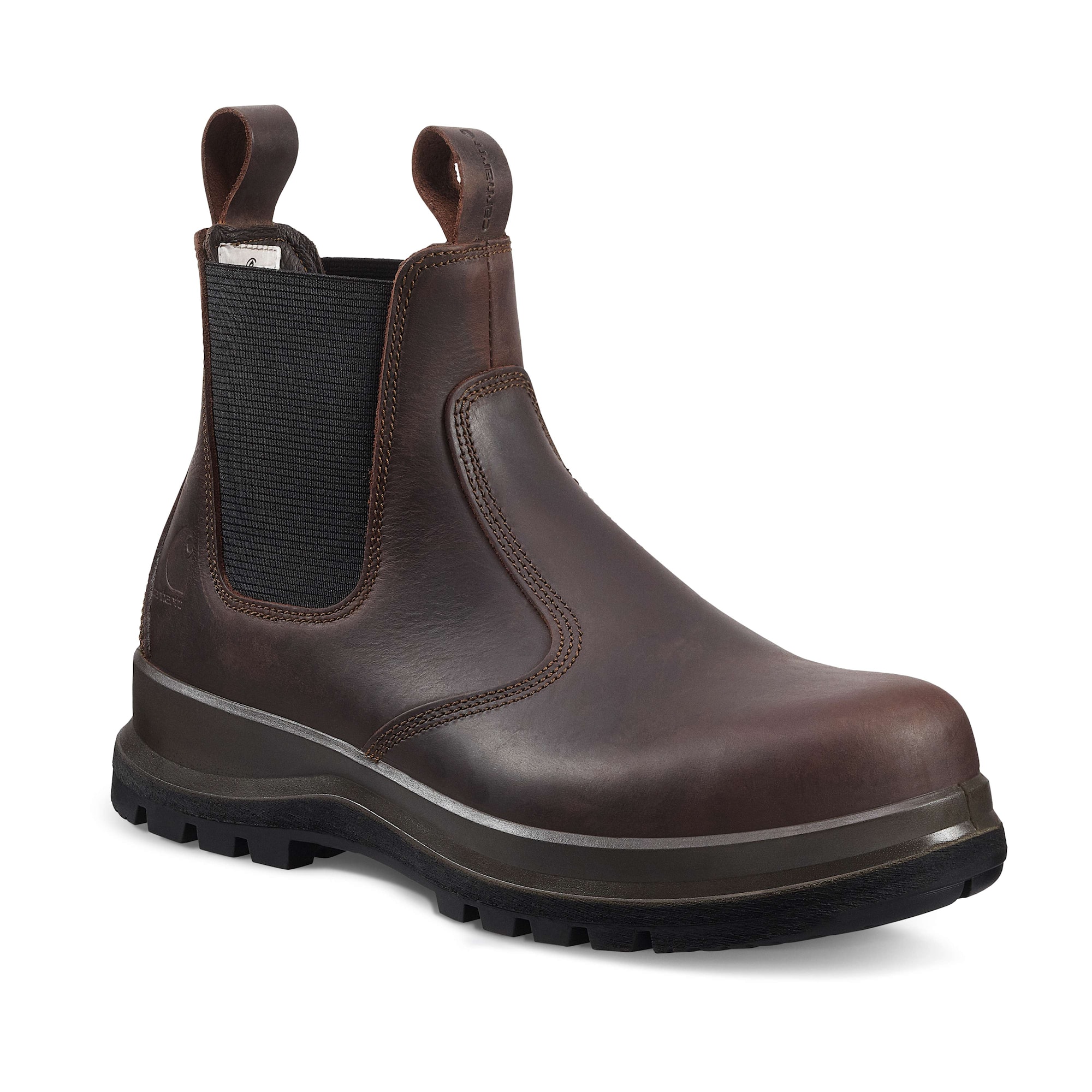 Carhartt Carter Chelsea Boot with steel cap Men's Dark Brown 36