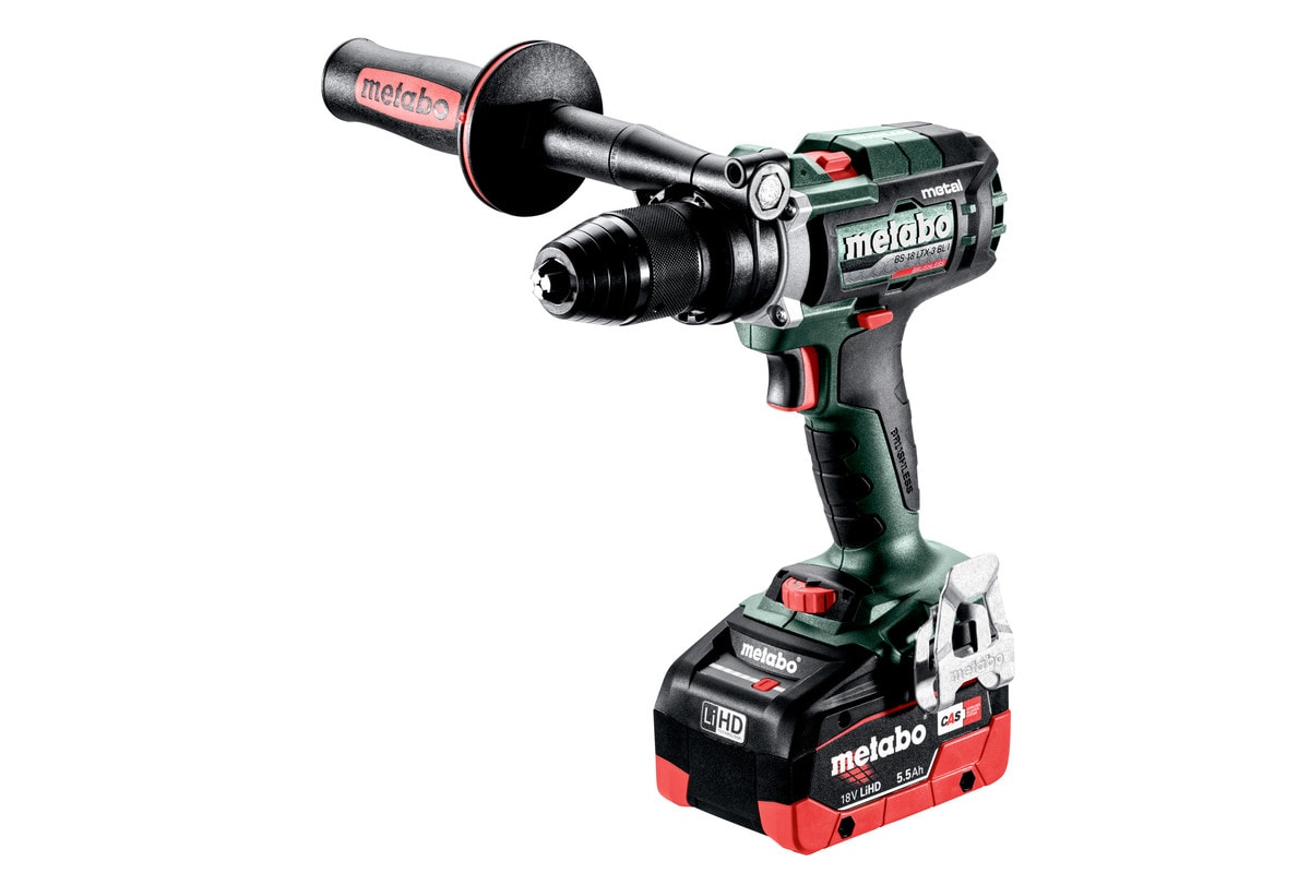 Metabo Borrskruvdragare BS 18 LTX-3 BL I Metal inklusive 2x5,5Ah batterier & laddare