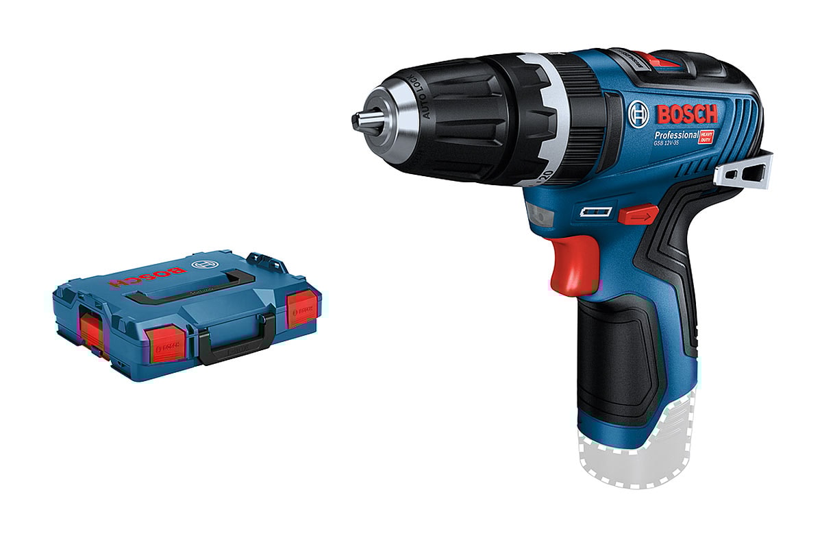 Bosch Slagborrmaskin GSB 12V-35 L-BOXX utan batteri & laddare
