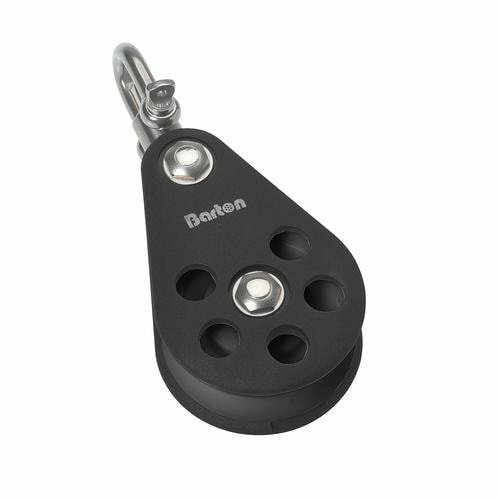 Barton Marine Block Enkelt 12mm Svivelögla