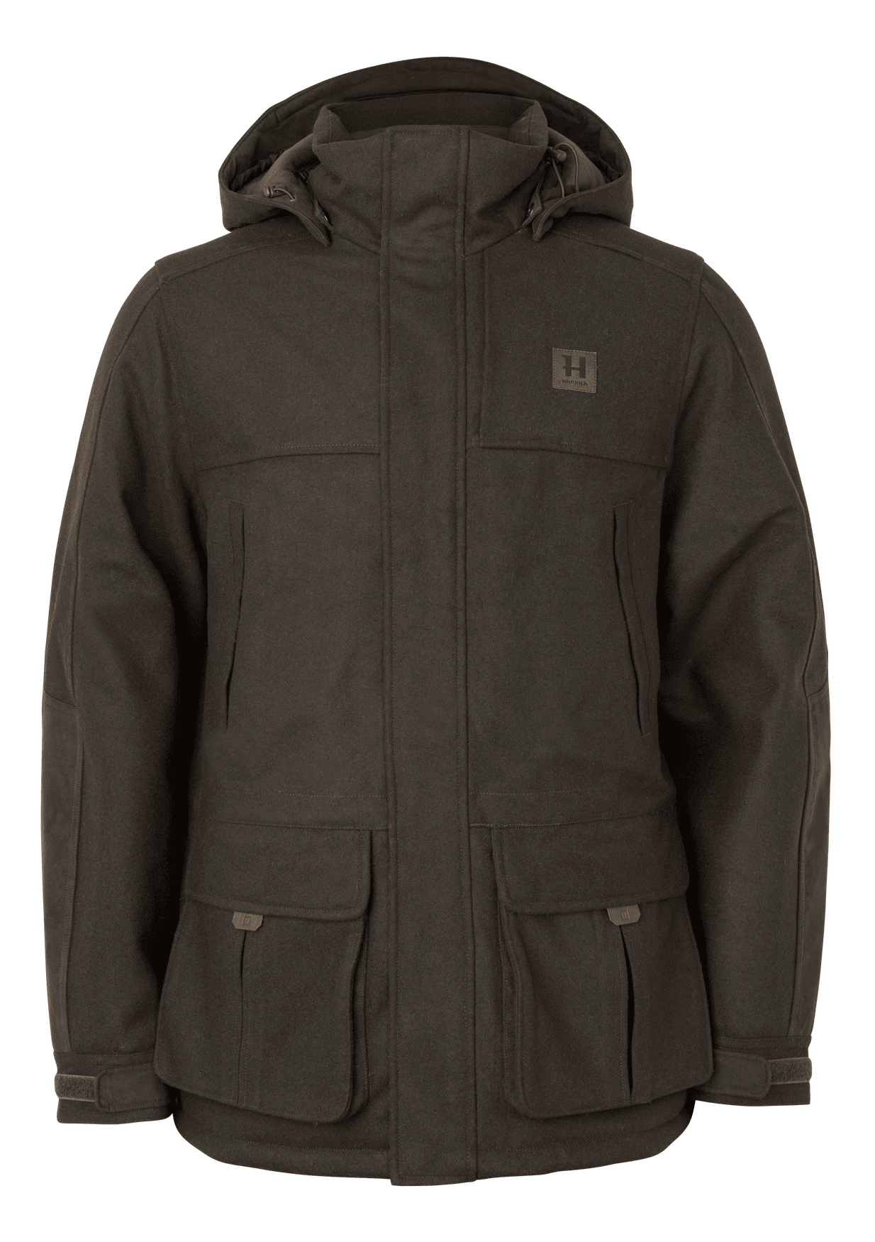 Härkila Kodiak CleverWool HSP Fodrad jacka Herr Dark Hunting Green/Shadow Brown