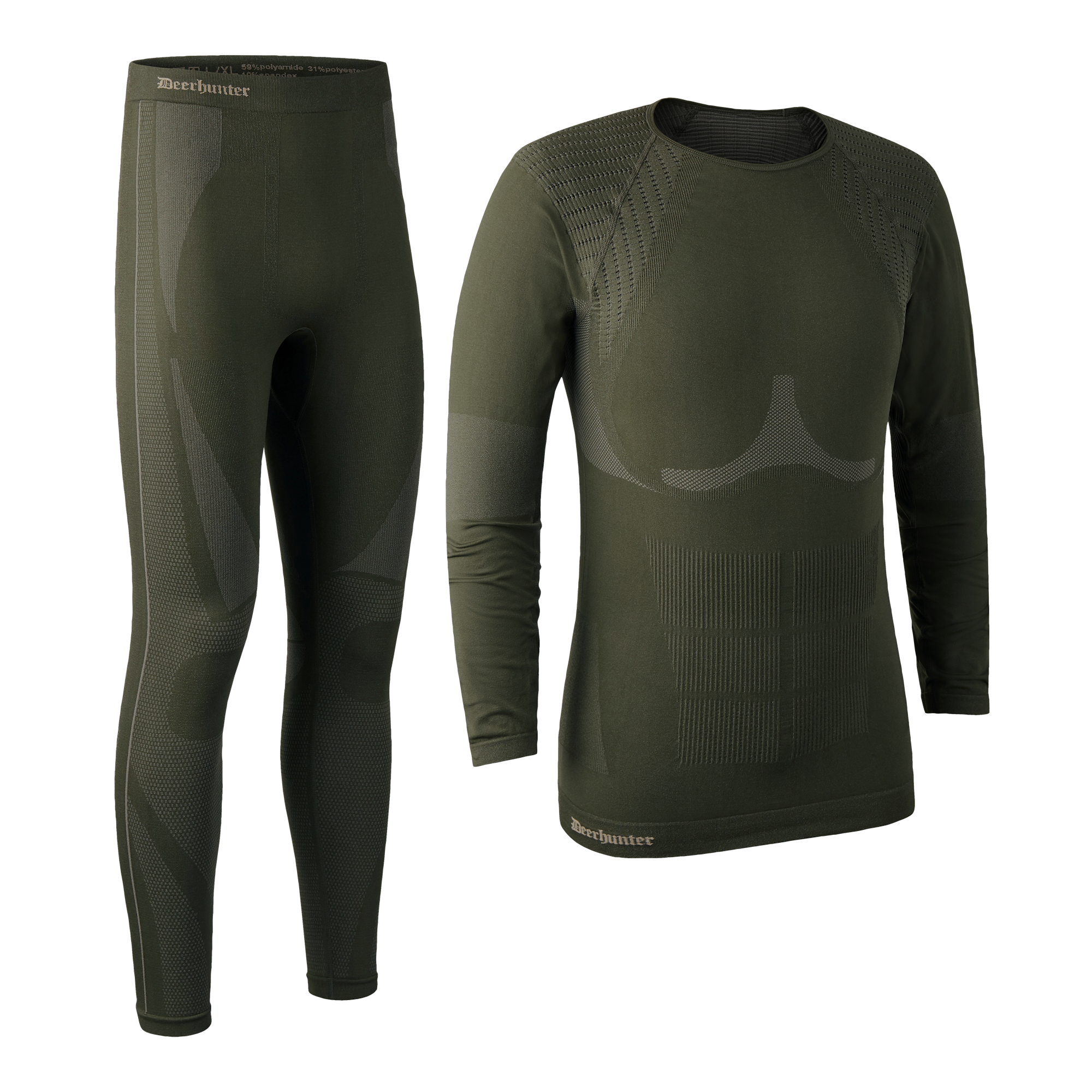 Deerhunter Herrarnas Performance Underklädes-set Herr Forest Night M/L