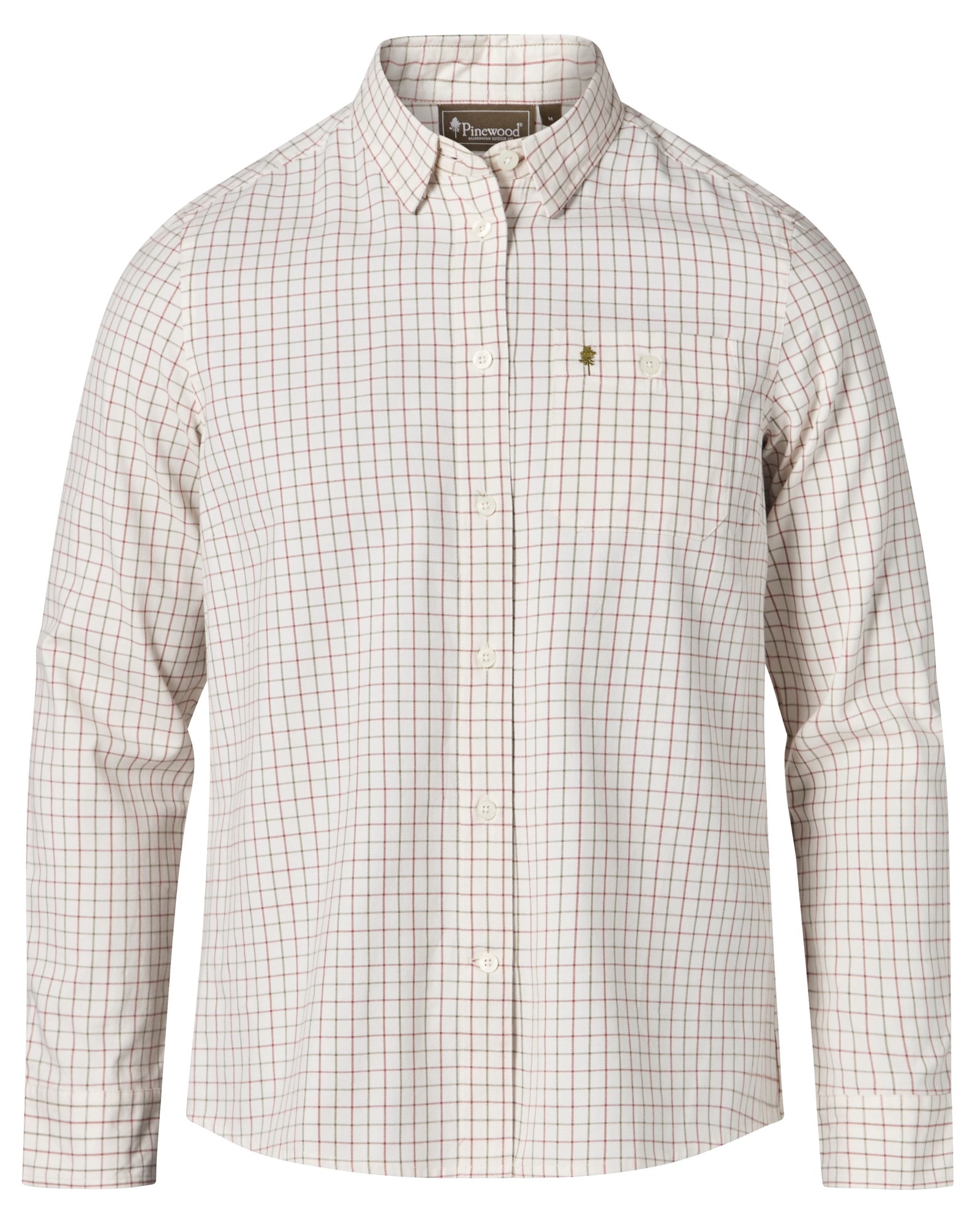 Pinewood Nydala Grouse 2.0 Skjorta Dam Offwhite