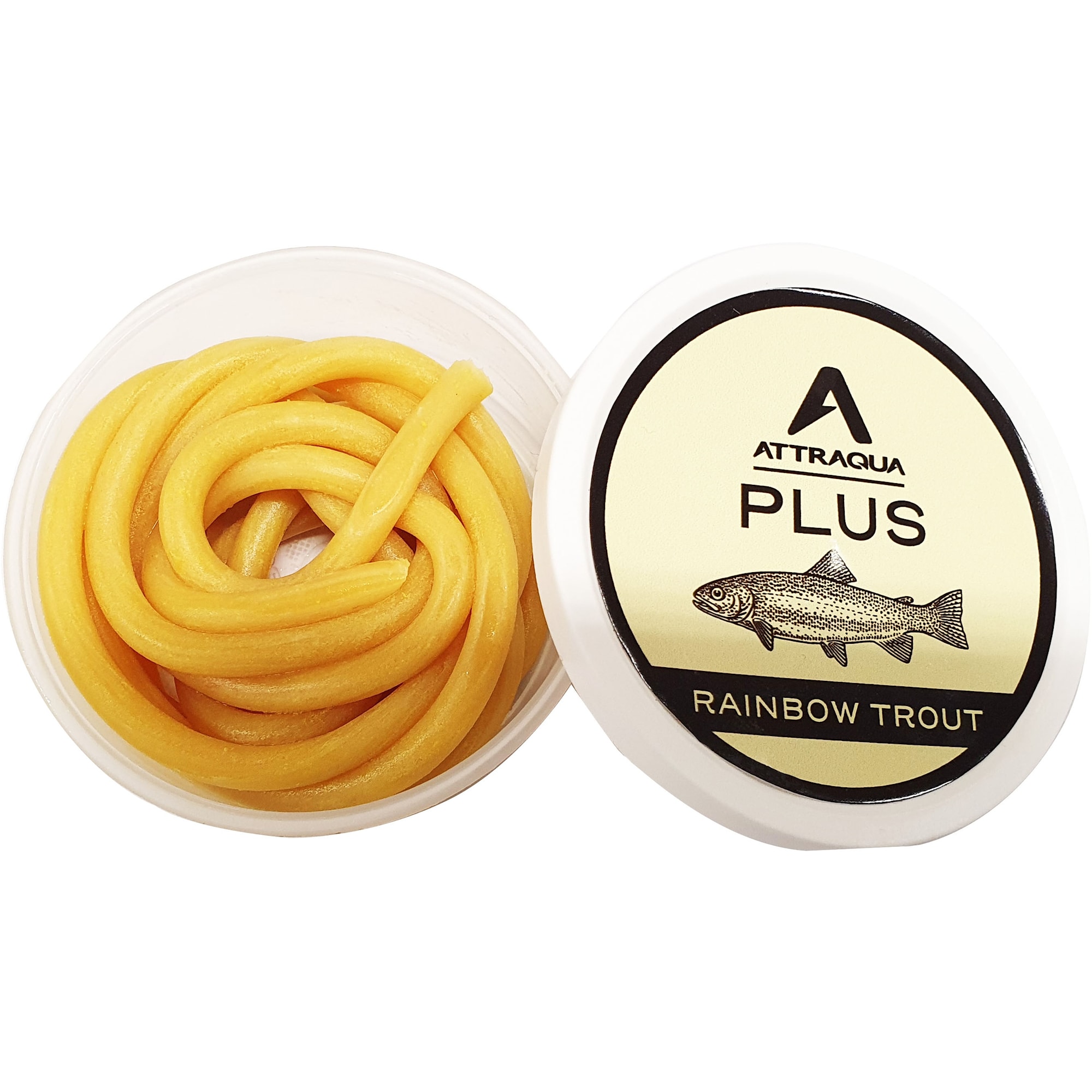 Attraqua fiskbete Regnbåge Gul