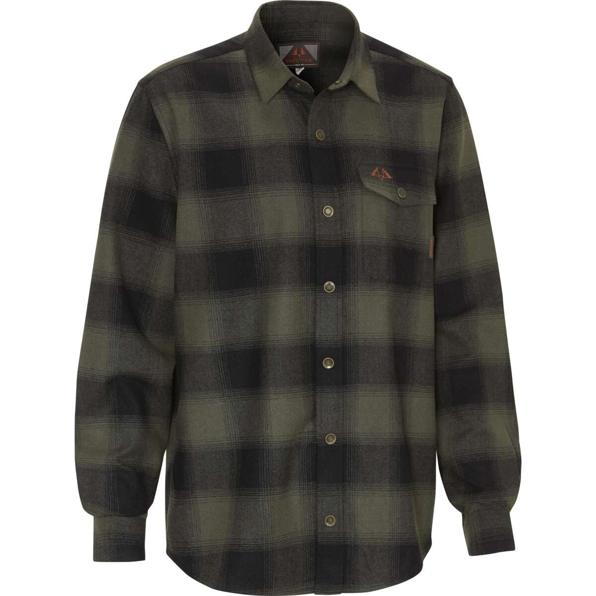 Swedteam Lynx Wool Shirt Green S