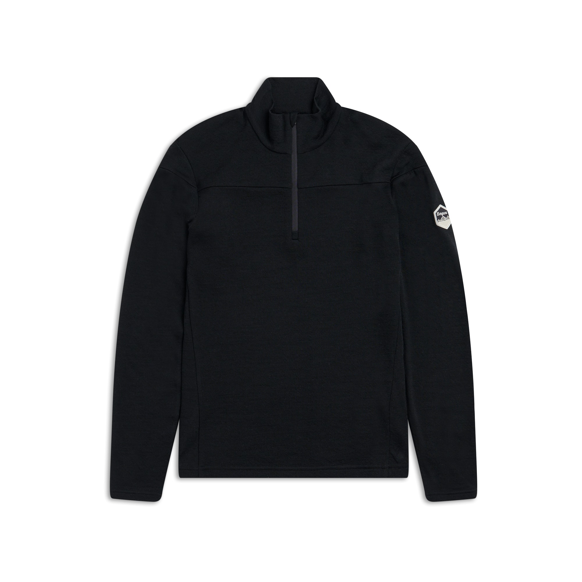 Bergans Inner:Dual Merino Half-Zip Ulltrøye Dame Black
