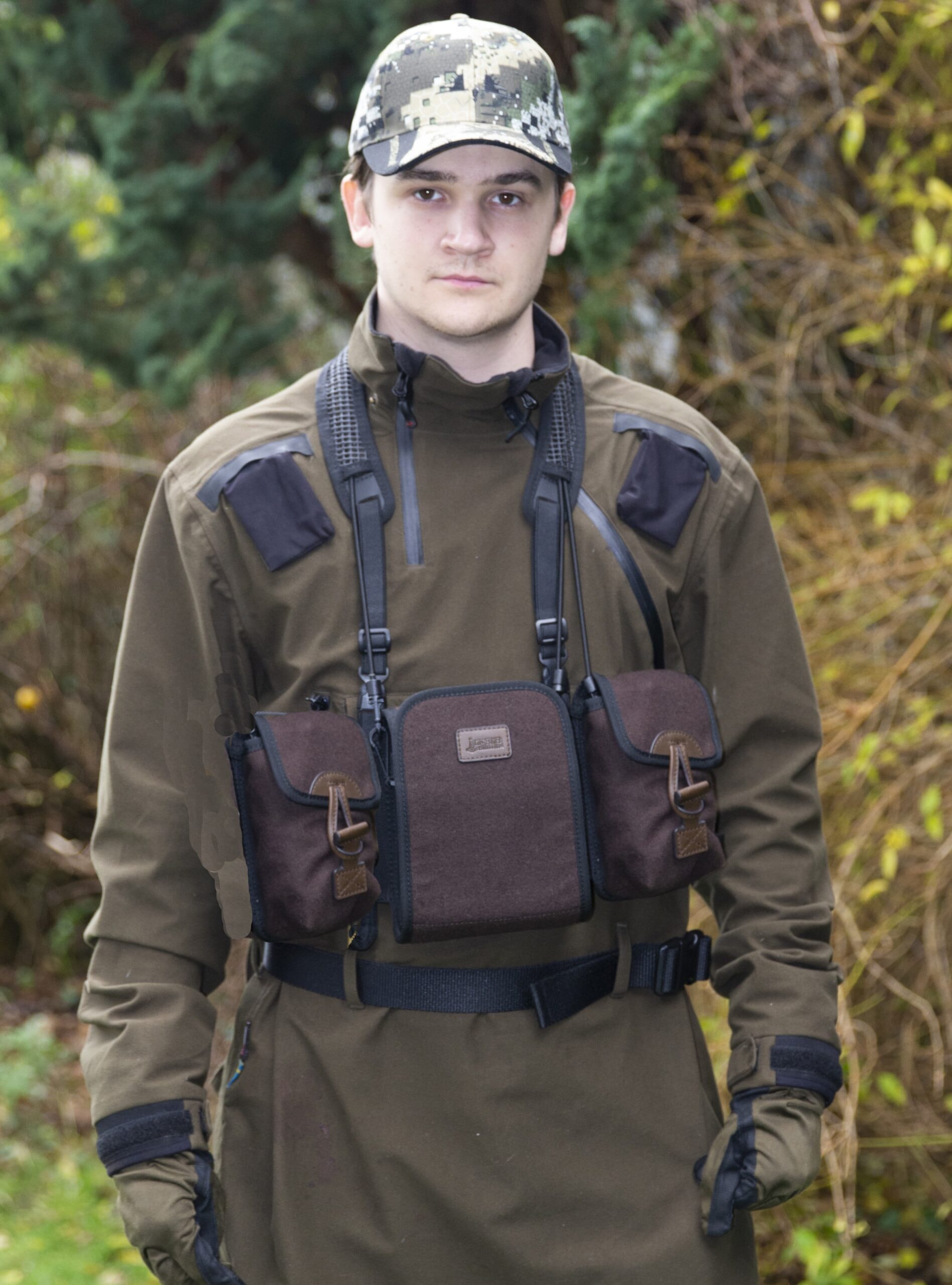 Mjoelner Toke 2.0 Fernglas-Tragesystem Loden