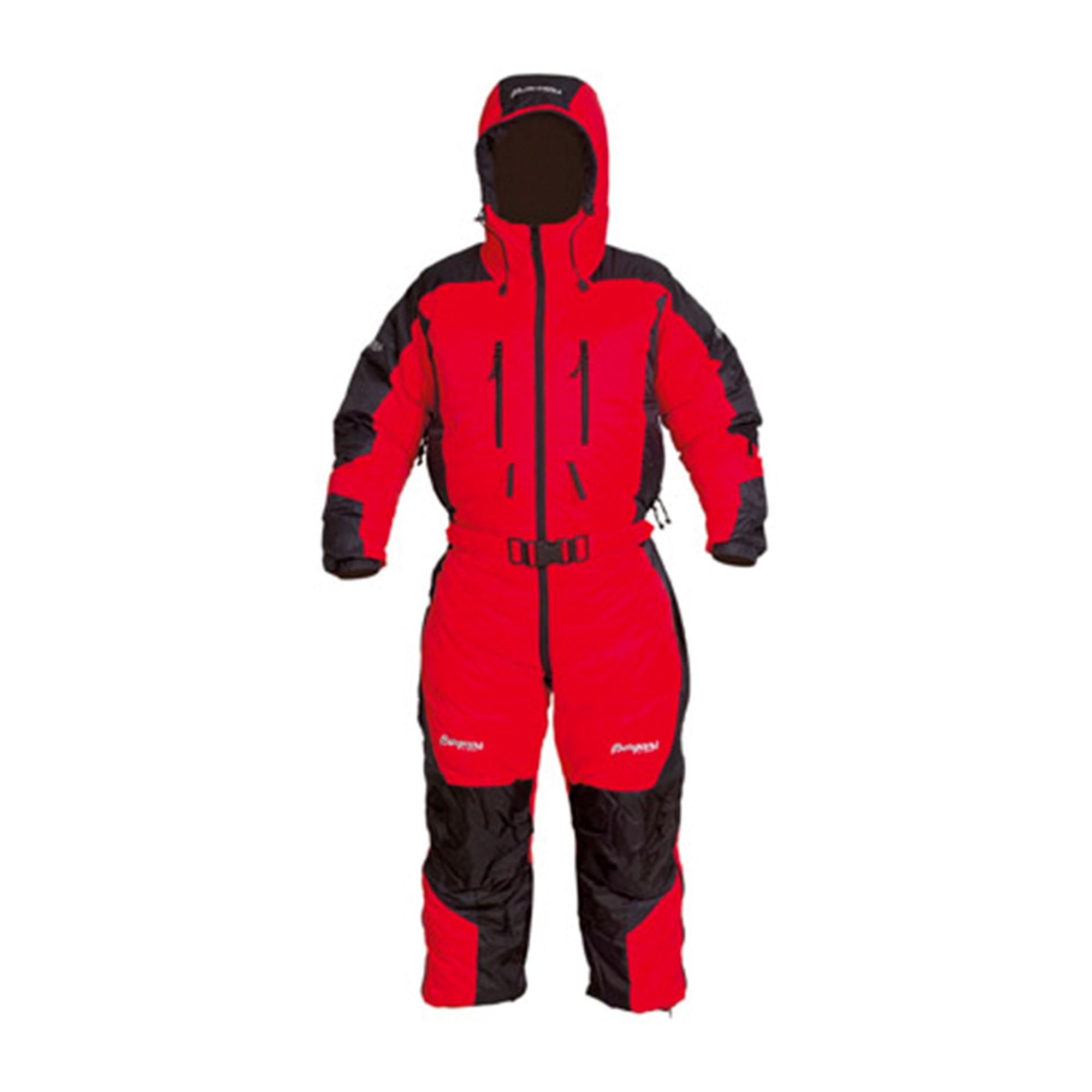 Bergans Expedition Down Suit Unisex Red/Black