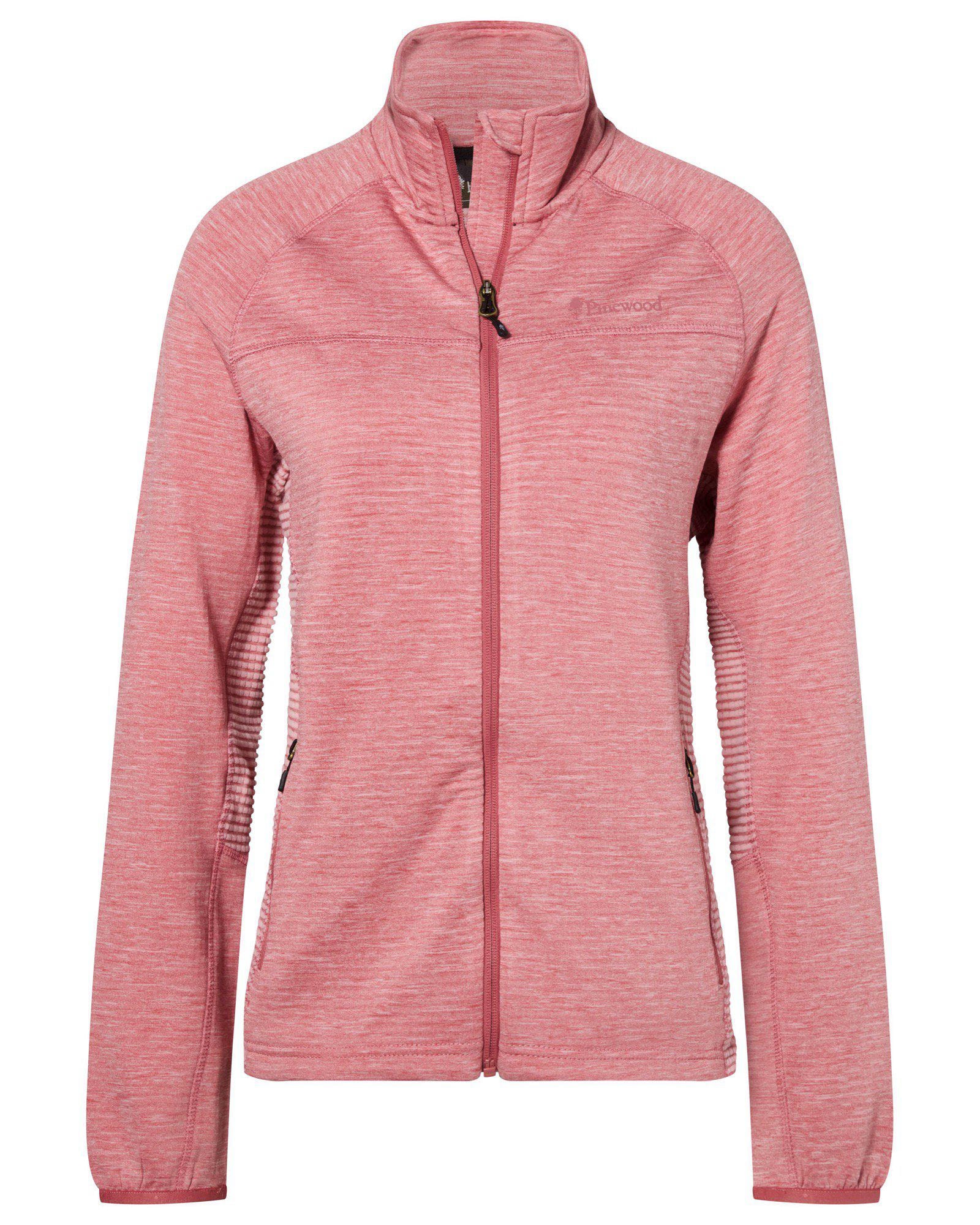 Pinewood Abisko Fleecejacka Dam Dusty Pink