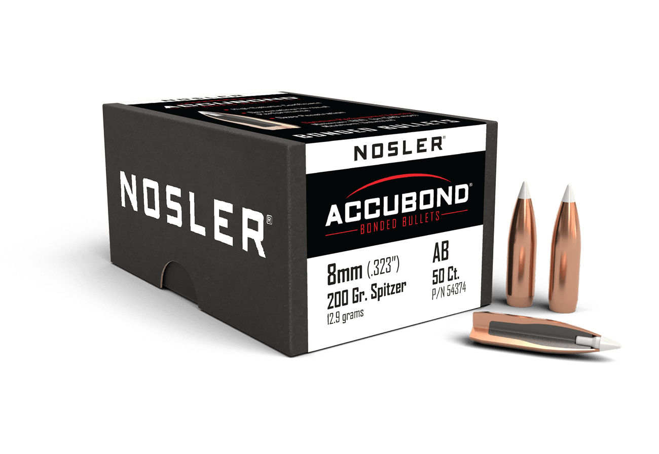 Nosler Accubond-kulor kal.8mm 200gr 50st