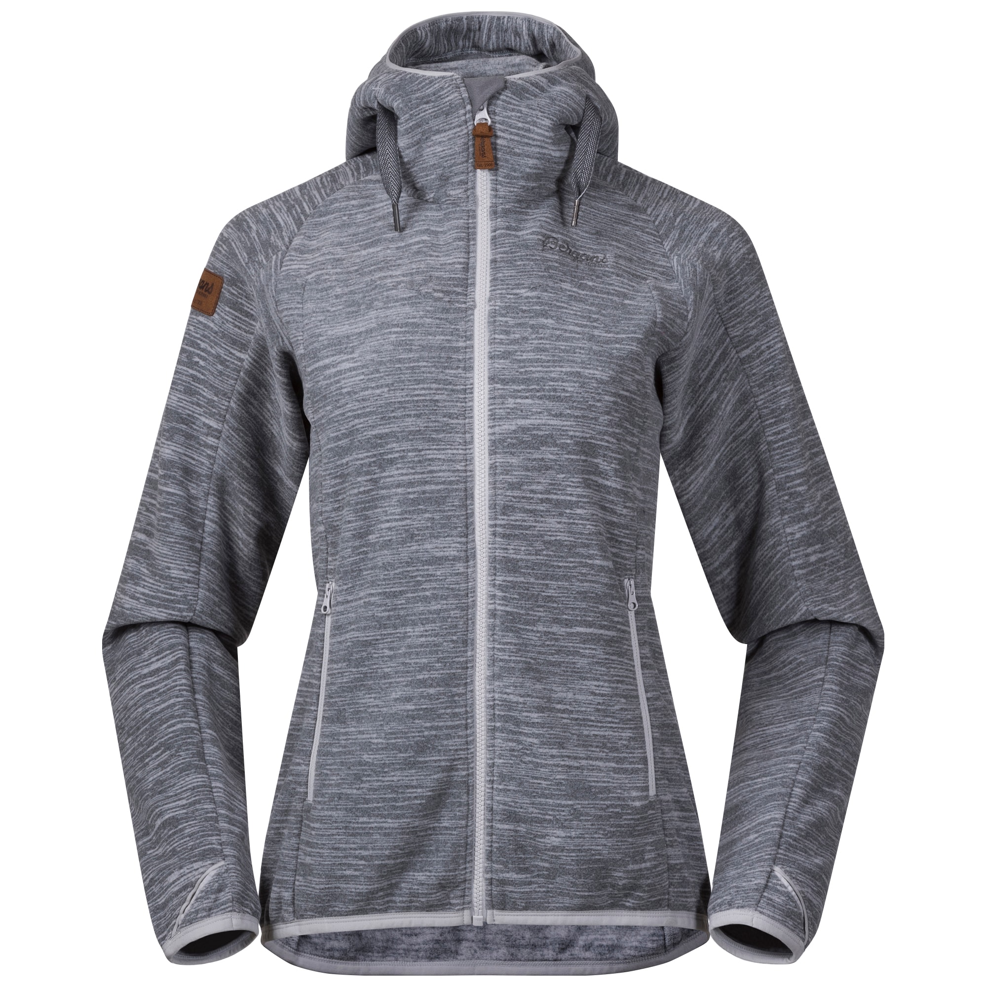 Bergans Hareid Fleece Jacket Women Aluminium