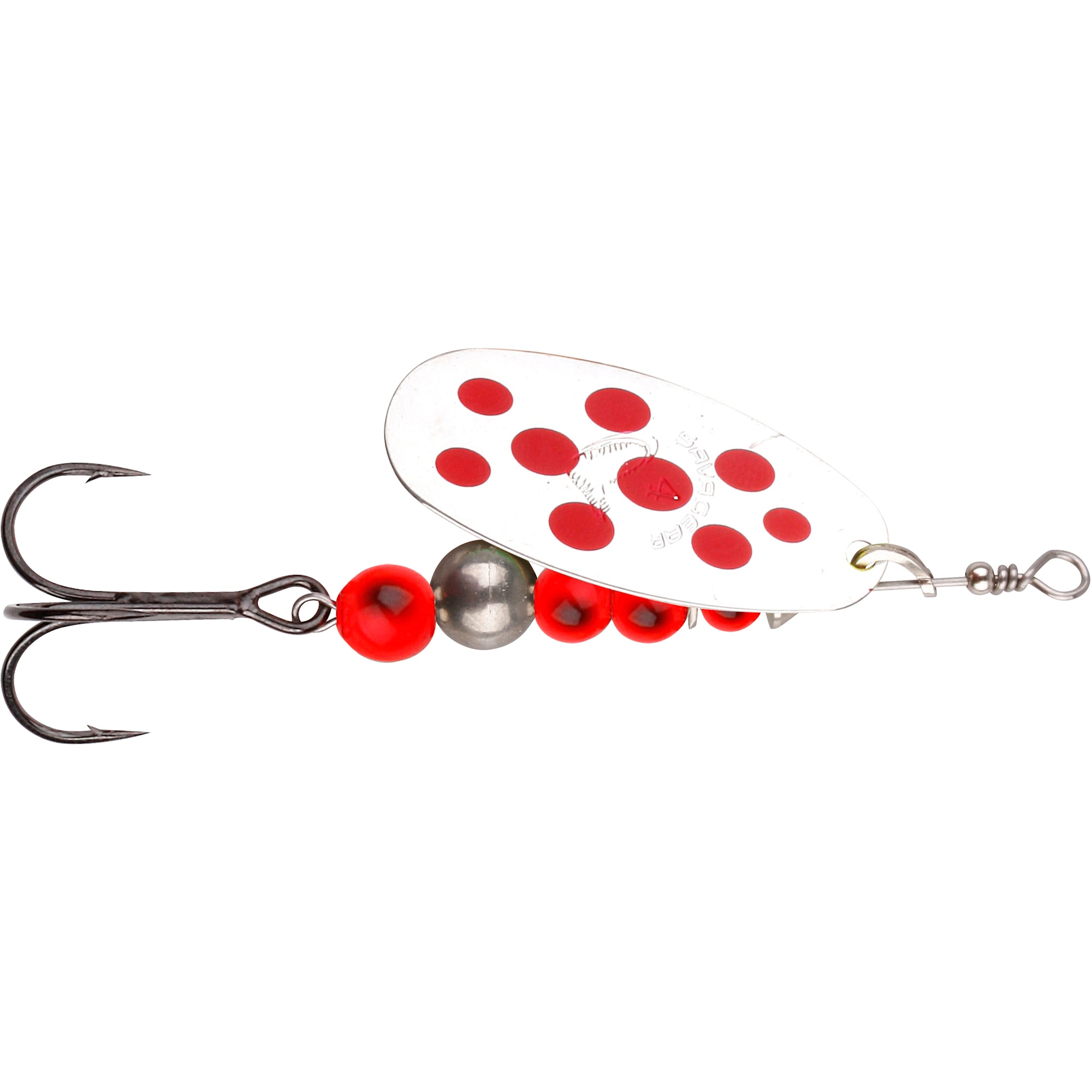 SG Caviar Spinner #4 18 g Fluo Orange & Silver -