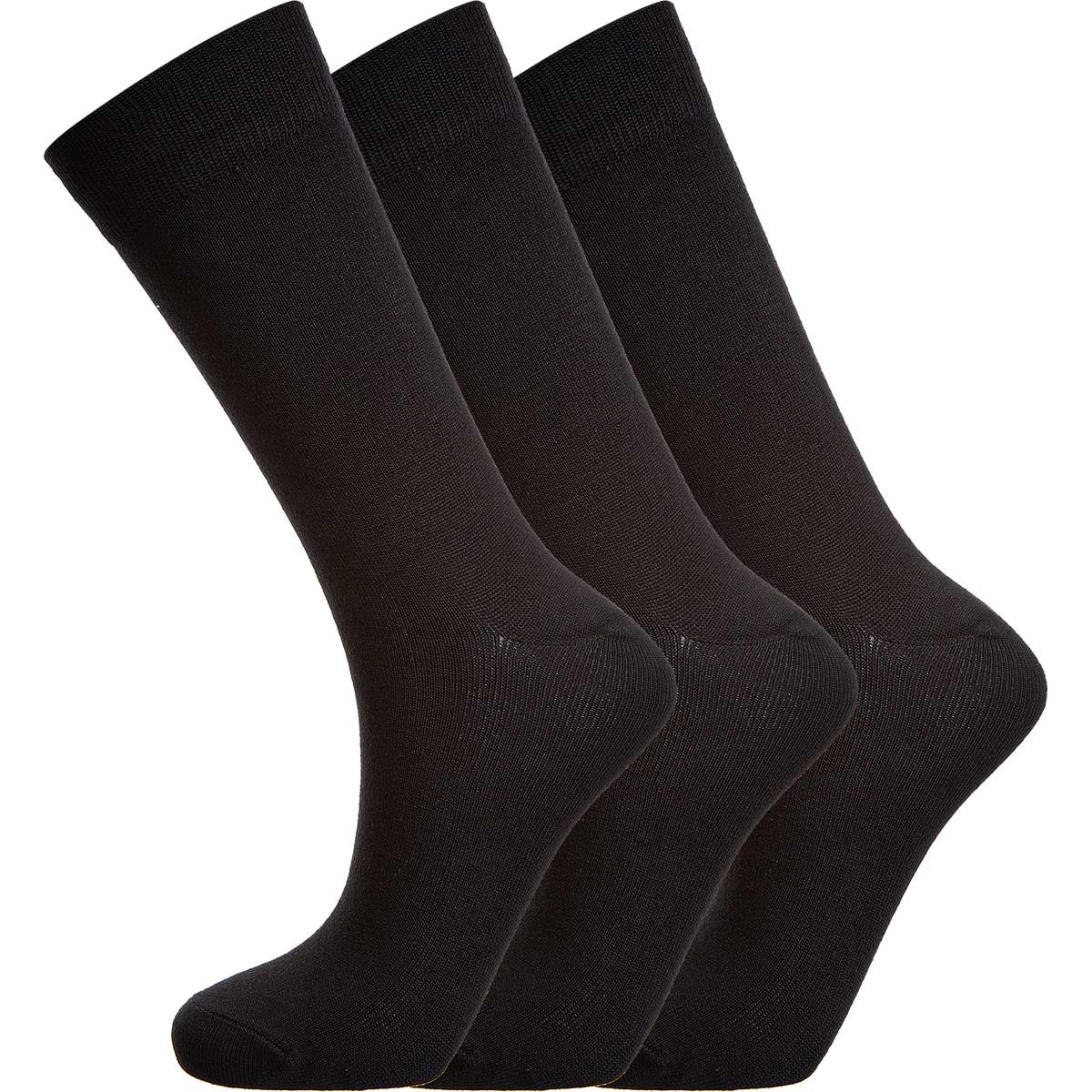 Endurance Classic Bamboo Strumpor Svart 3-pack