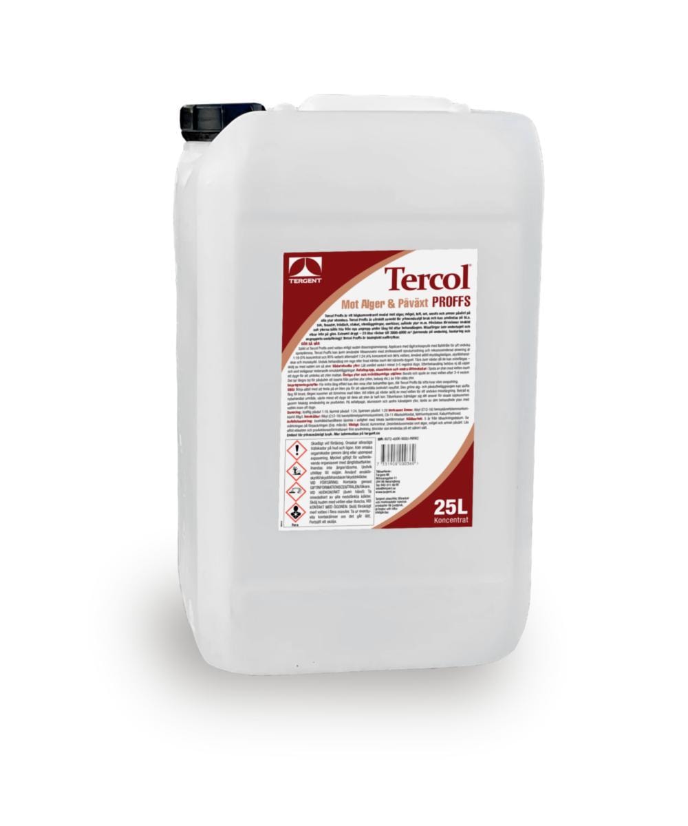 Tergent Tercol Mot Alger & Påväxt PROFFS 25 L