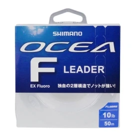 Shimano Ocea EX Fluoro Leader 50m Clear Fluorocarbon Fiskelina