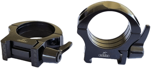 Rusan Stålringar för Picatinny Q-R, 30 mm, höjd: 17 mm