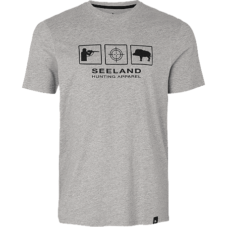 Lanner T-shirt Dark Grey Melange XL