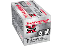 Winchester 22WM Super-X 40gr JHP