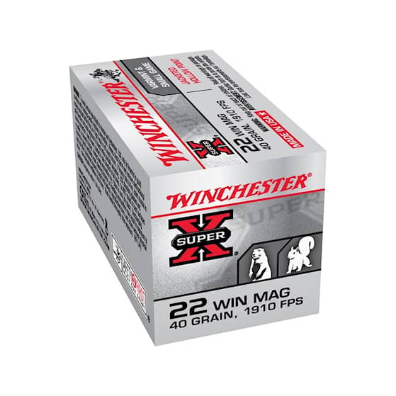Winchester 22WM Super-X 40gr JHP