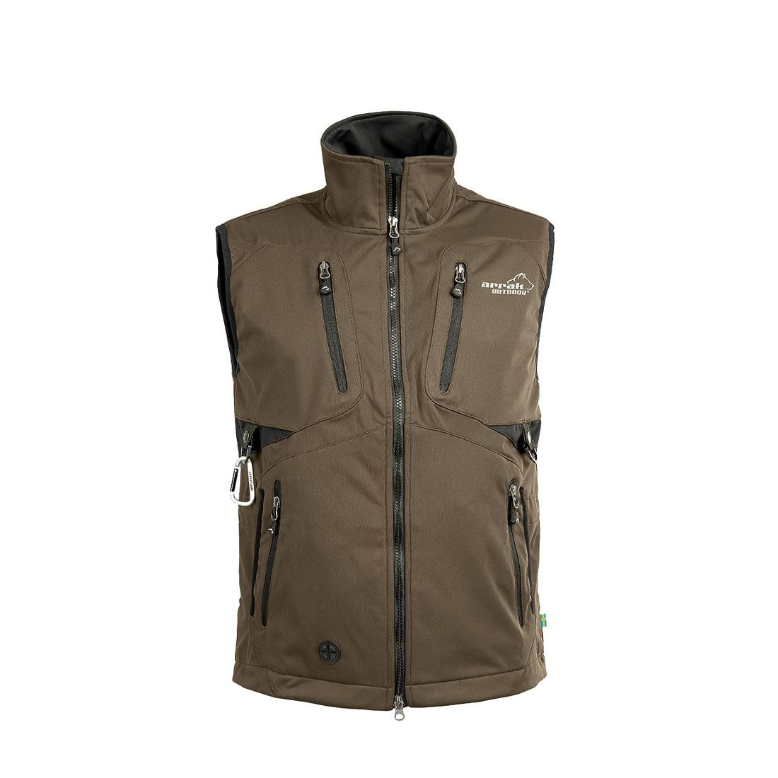 Arrak Outdoor Acadia Vest Men Brown