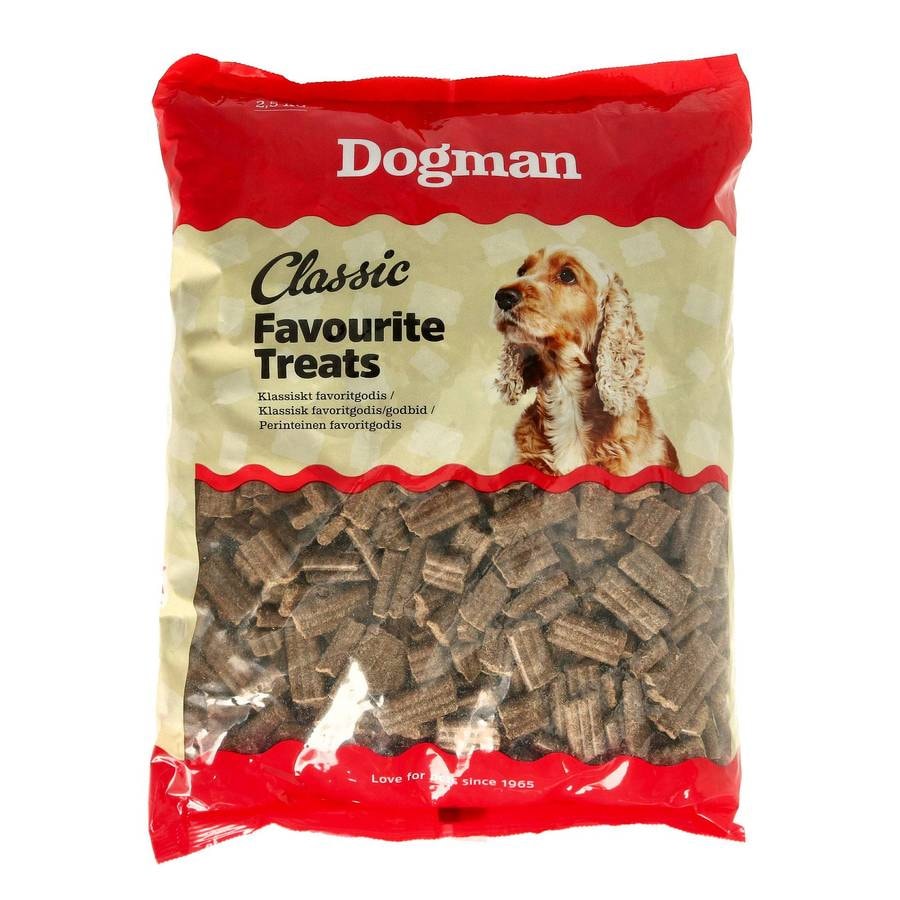 Dogman Favoritgodis namupalat koiralle 2,5 kg