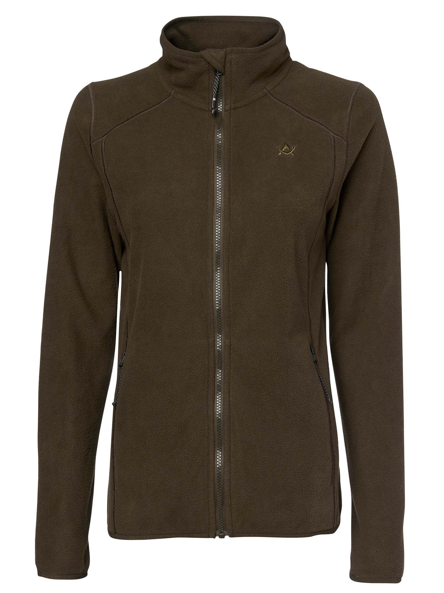 Alaska 1795 Kodiak Fleece Jacket Women Solid Brown