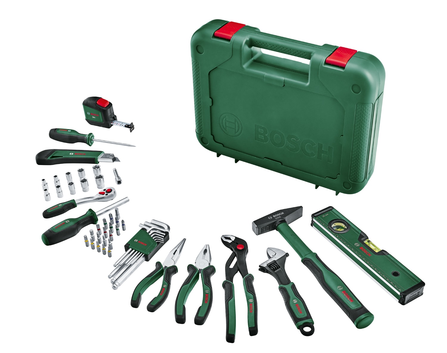 Bosch DIY Handverktygsset Avancerad 52 Delar