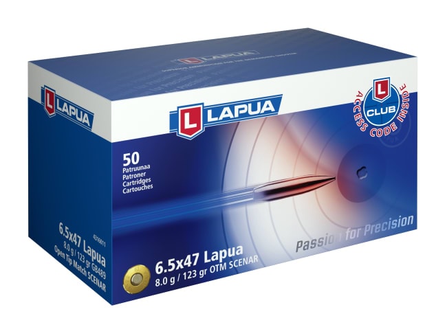 LAPUA 6,5x47 Scenar GB489 OTM 8,0g