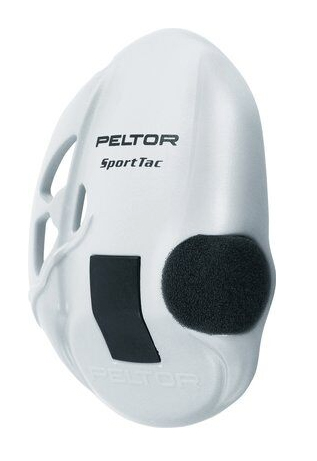 Peltor Sporttac Kåpskal Vit -