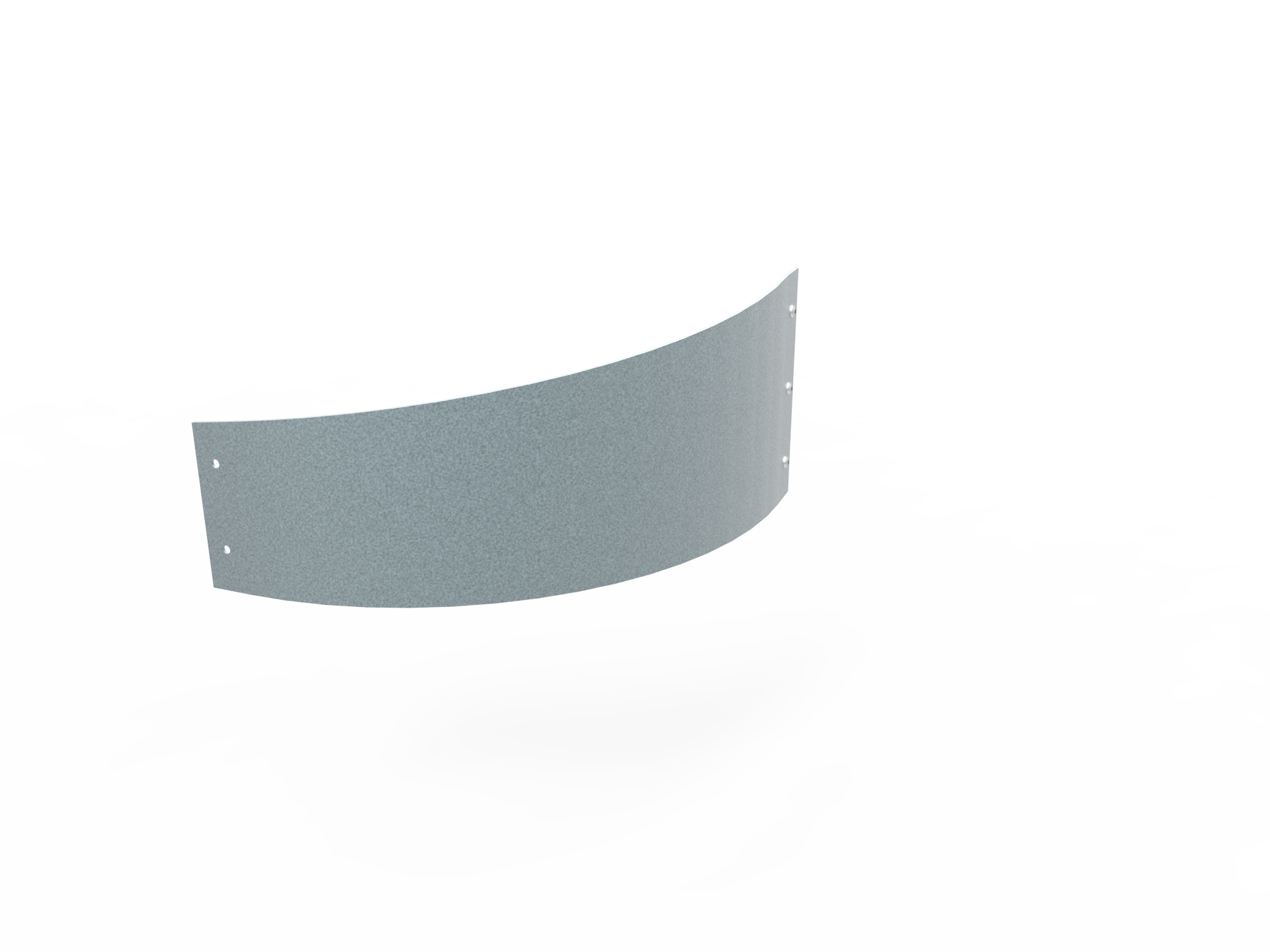 Flexigarden Planteringskant Aluzink Övergång 120-180 mm Höger