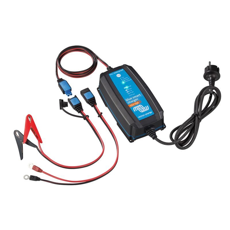 70804 Blue Smart IP65 Charger 12V 15A (total) 1912