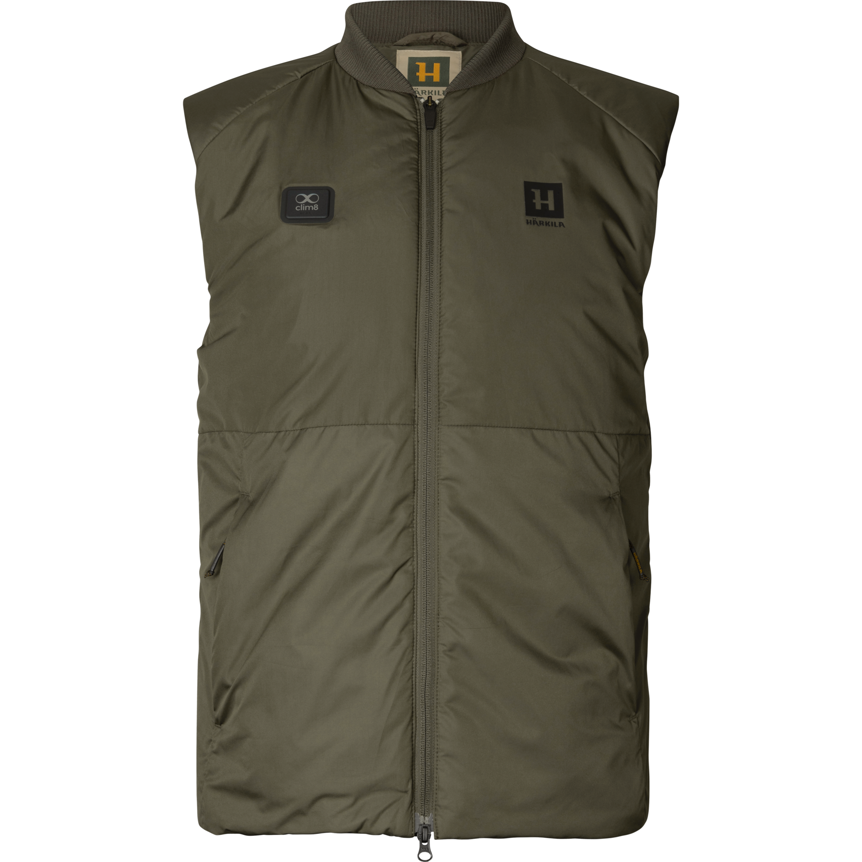 Härkila clim8 Base Warming Vest Willow Green