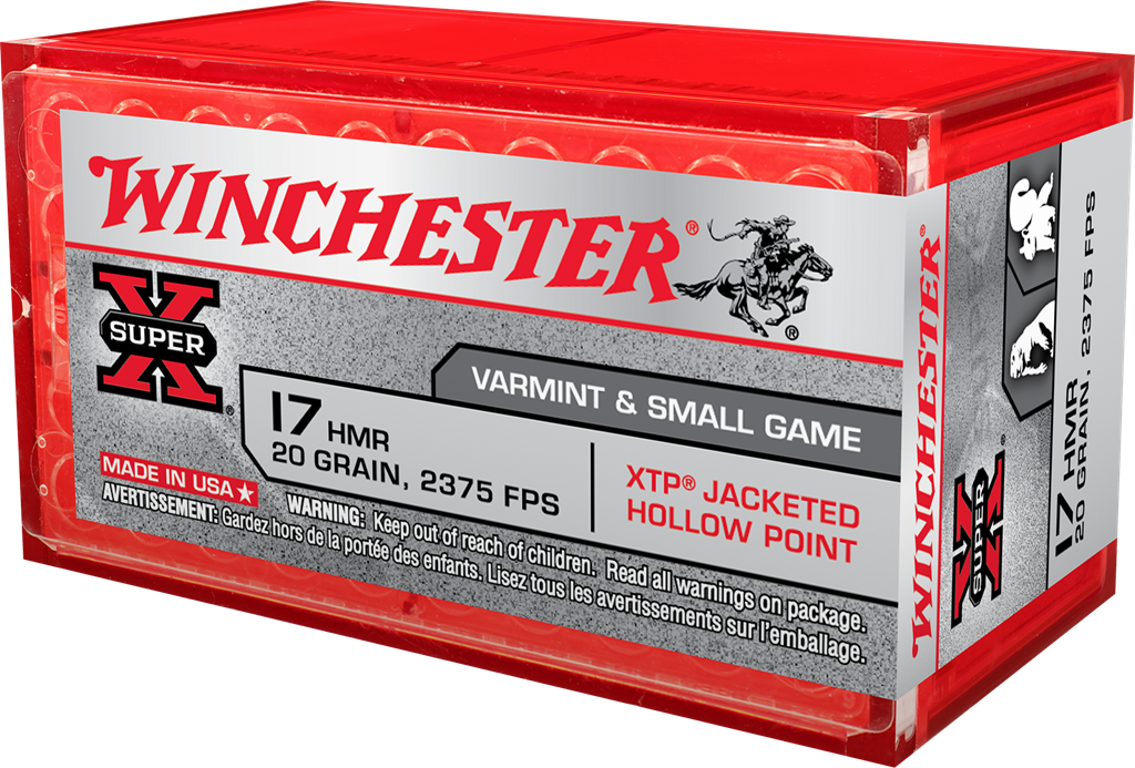 Winchester 17HMR Super-X 20gr JHP