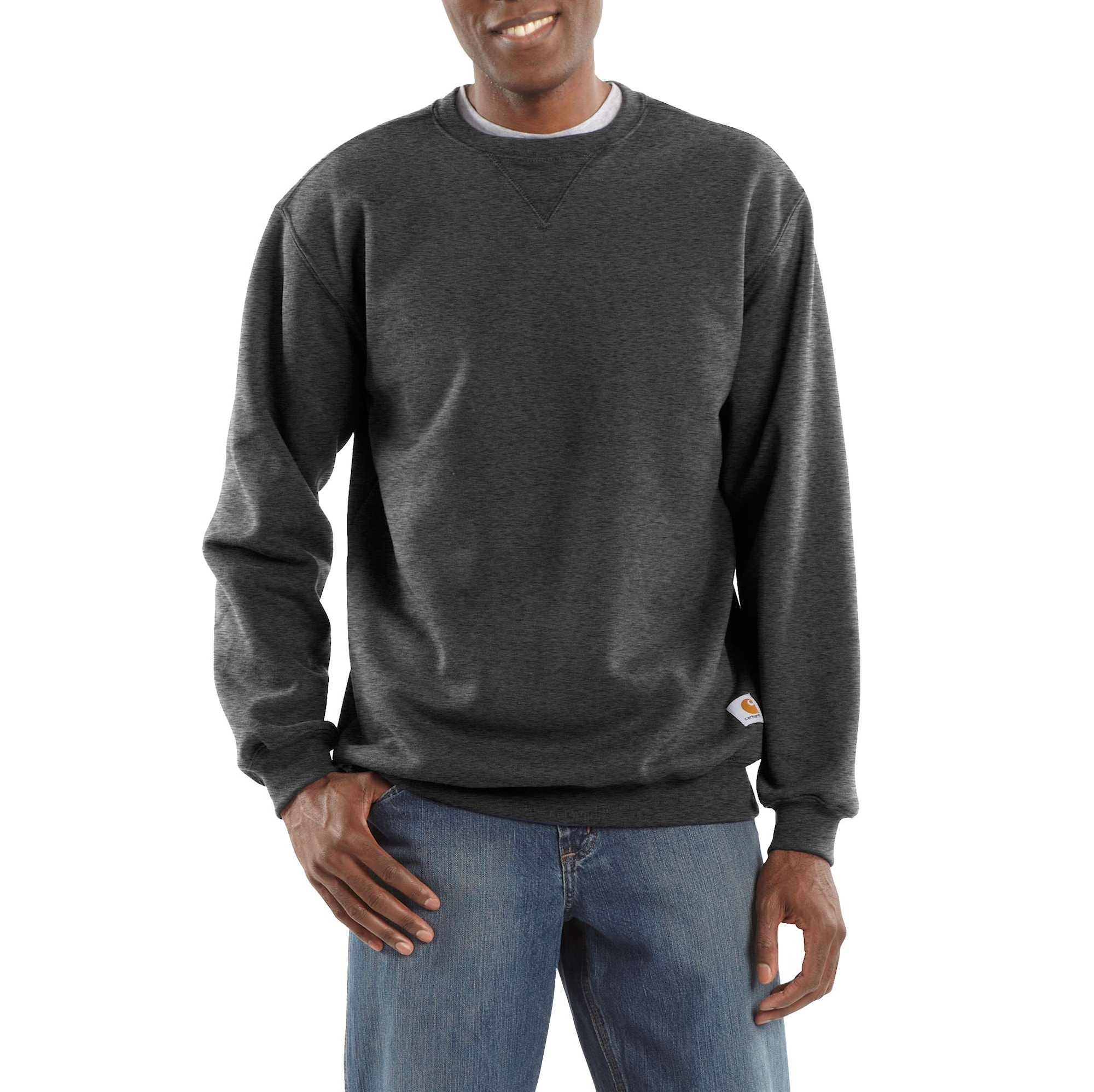 Carhartt Midweight Crewneck Sweatshirt Men's Carbon Heather XS