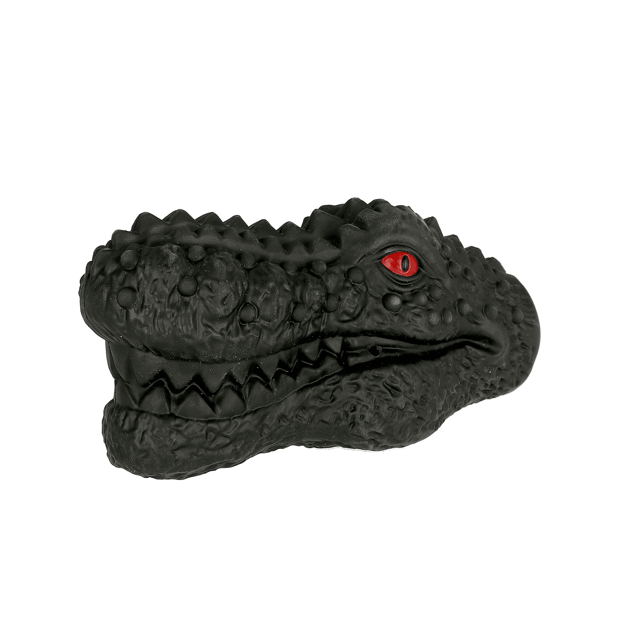 Dogman Rough Play Hundleksak Dinosaurie Svart 16cm