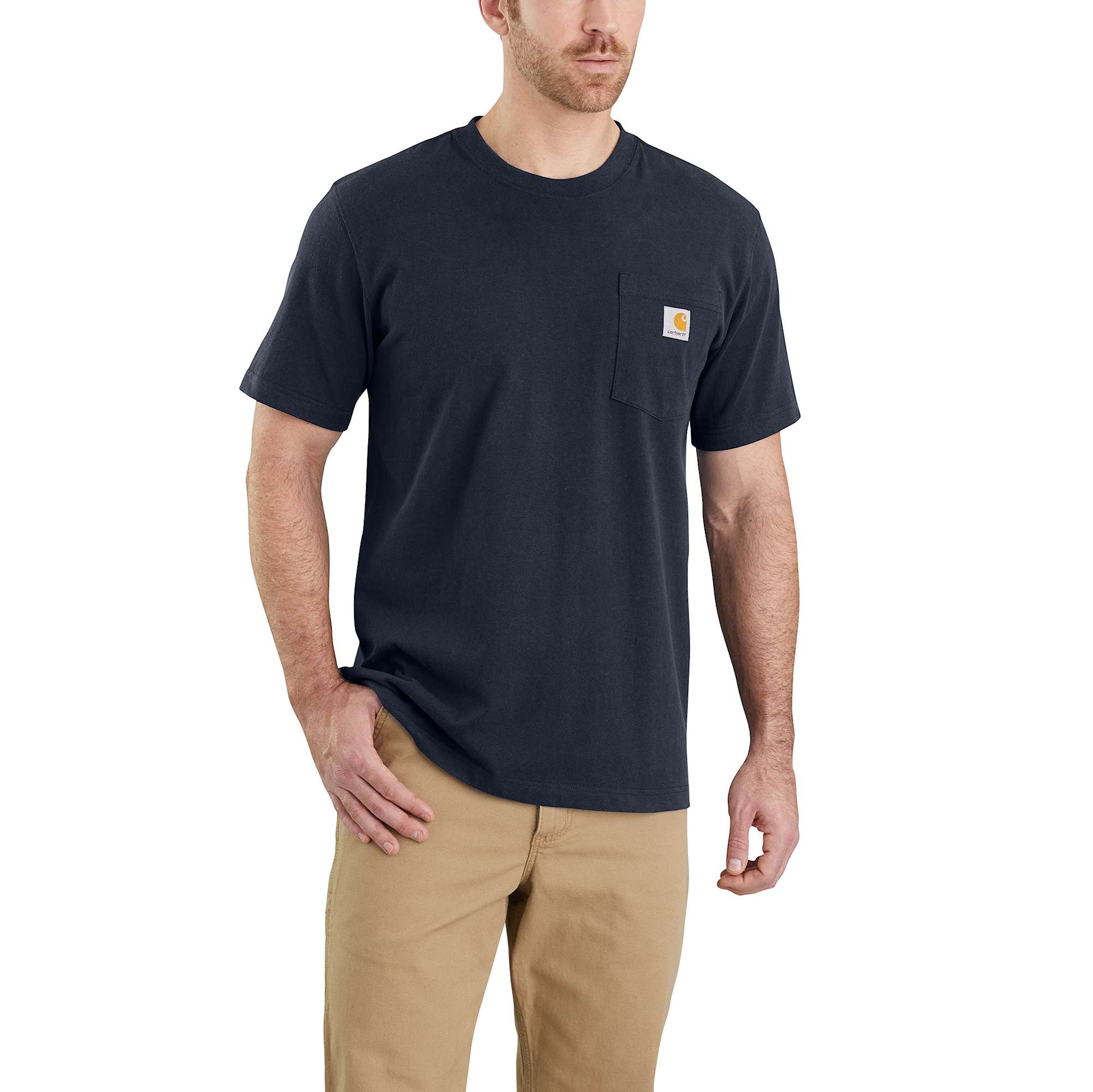 Carhartt K87 Pocket t-shirt navy str. XXL