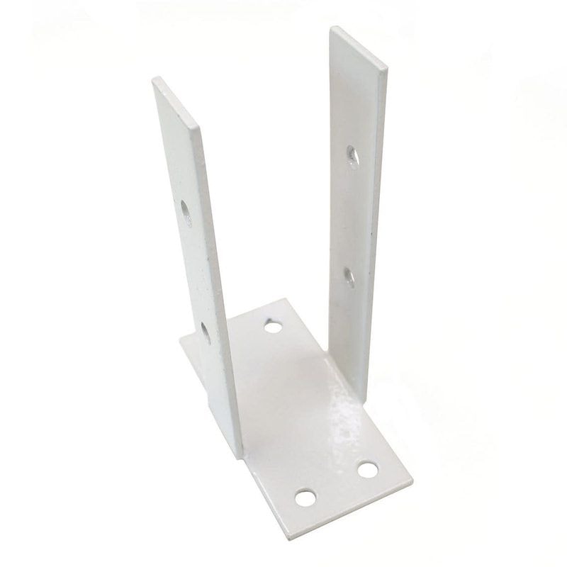 Palmako Stolpfot 70x70 mm Vit -