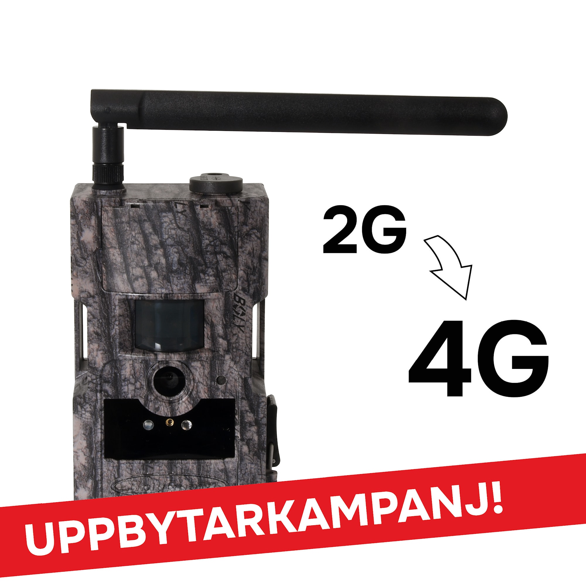 Uppbytarkampanj 2G till 4G Bolyguard kamera