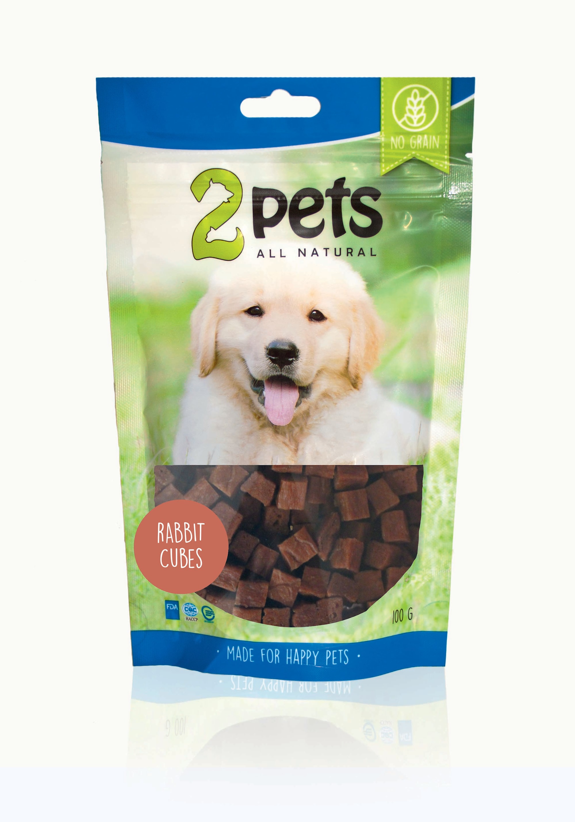 2pets Rabbit Cubes, 100g