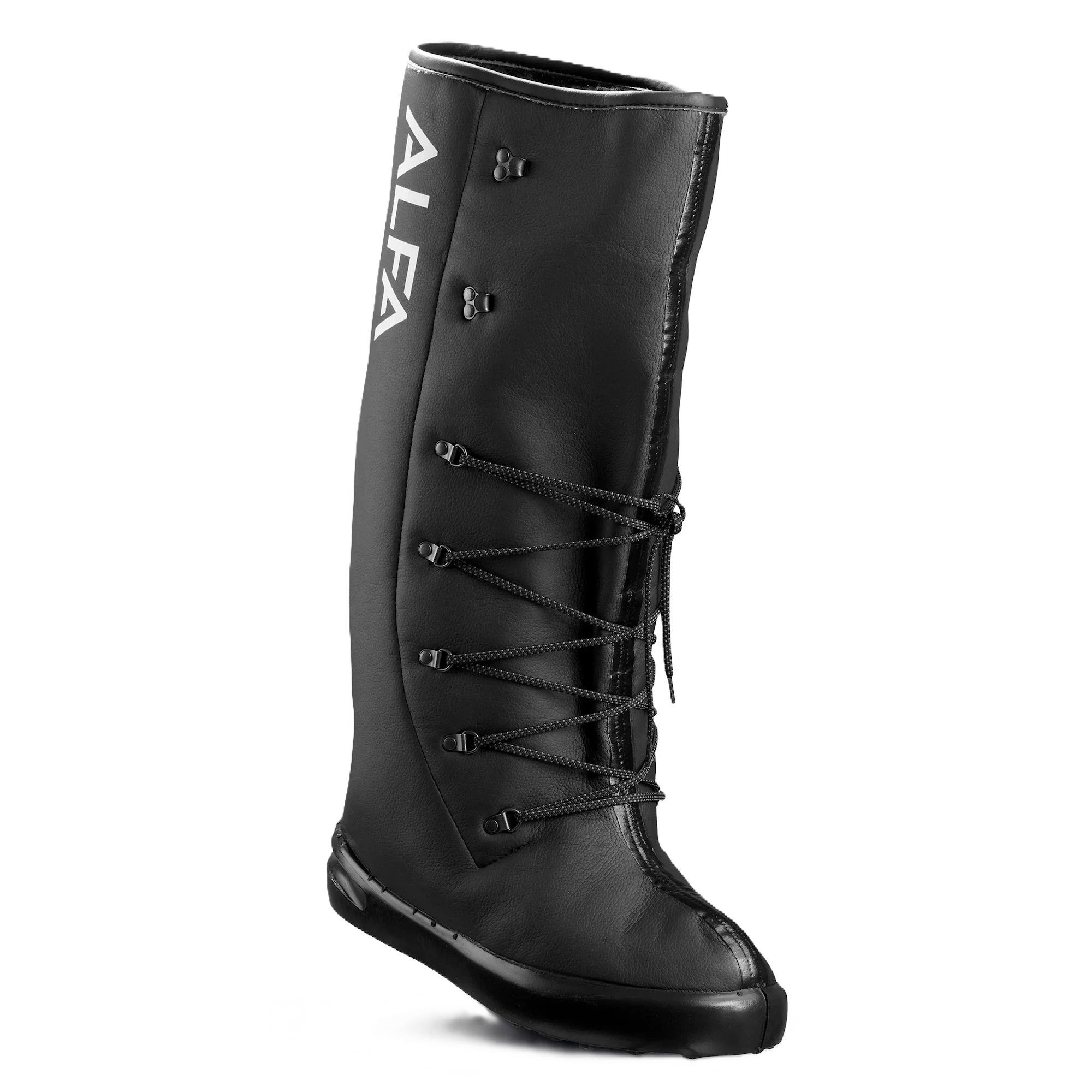 Alfa Overshoe Unisex Black